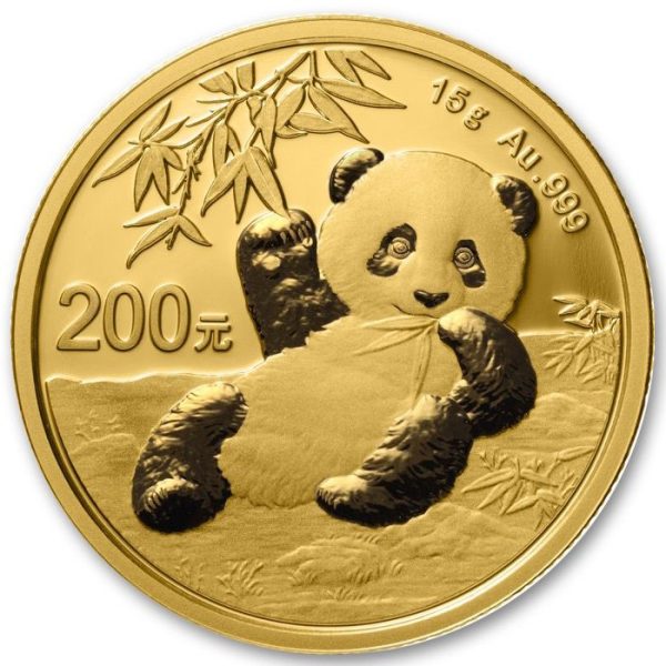 Moneda Panda de Oro