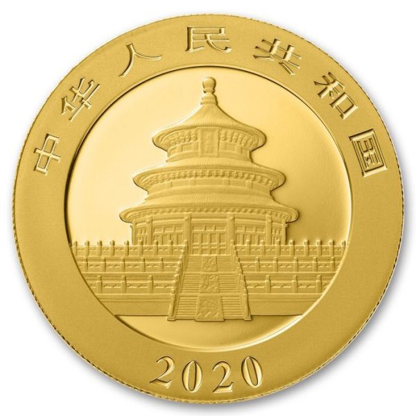 Moneda Panda de Oro