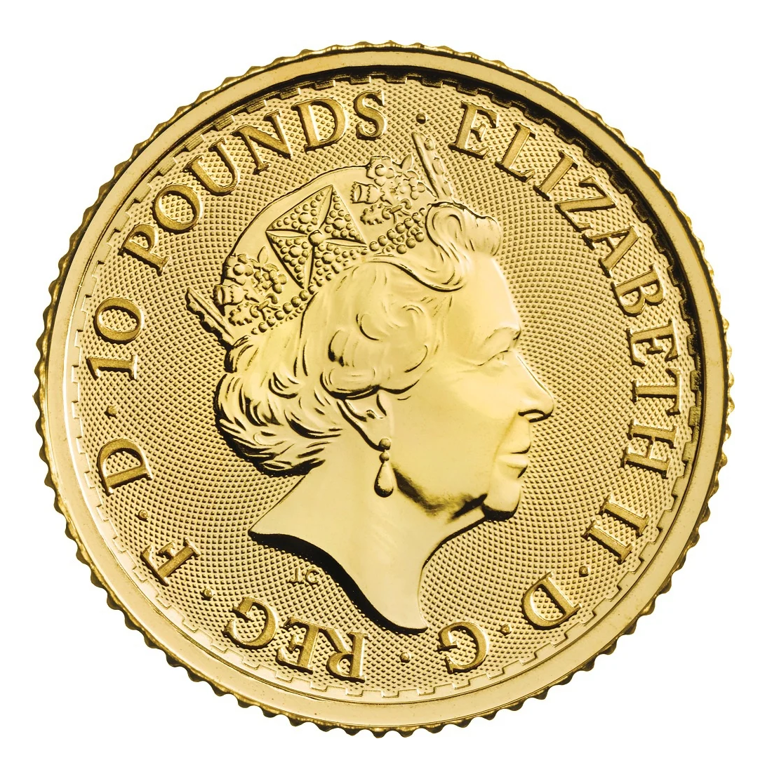 Moneda de oro Britannia de 1/10oz 2020 