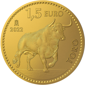 moneda toro onza
